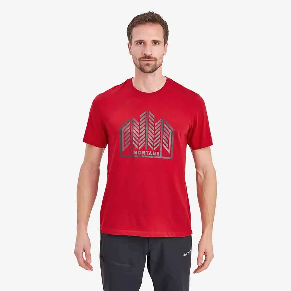 男裝短袖有機棉 T 恤 Forest T-Shirt