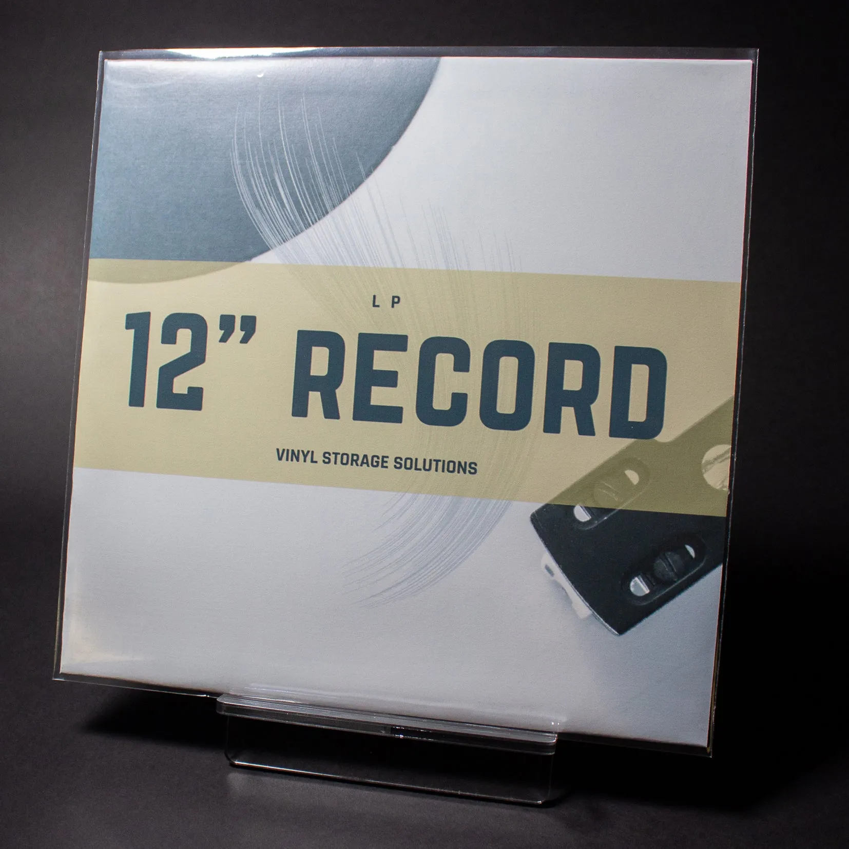 12.75" Single Pocket Outer Sleeves w/ No Flap - 4mil (25 pack)