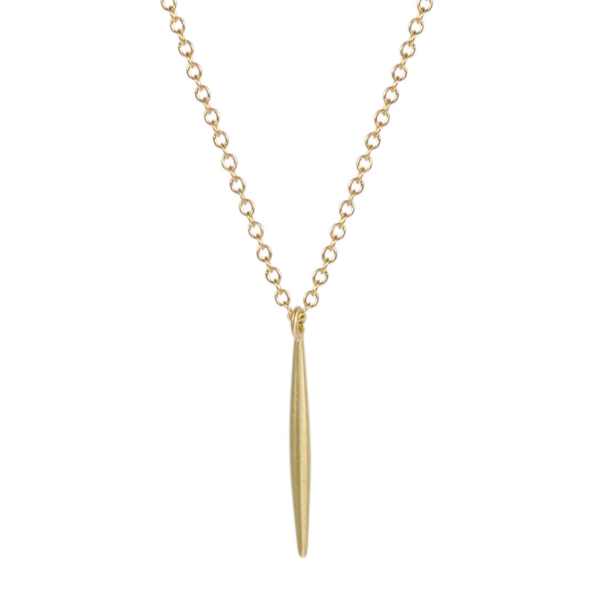 18K Gold Large Lure Pendant