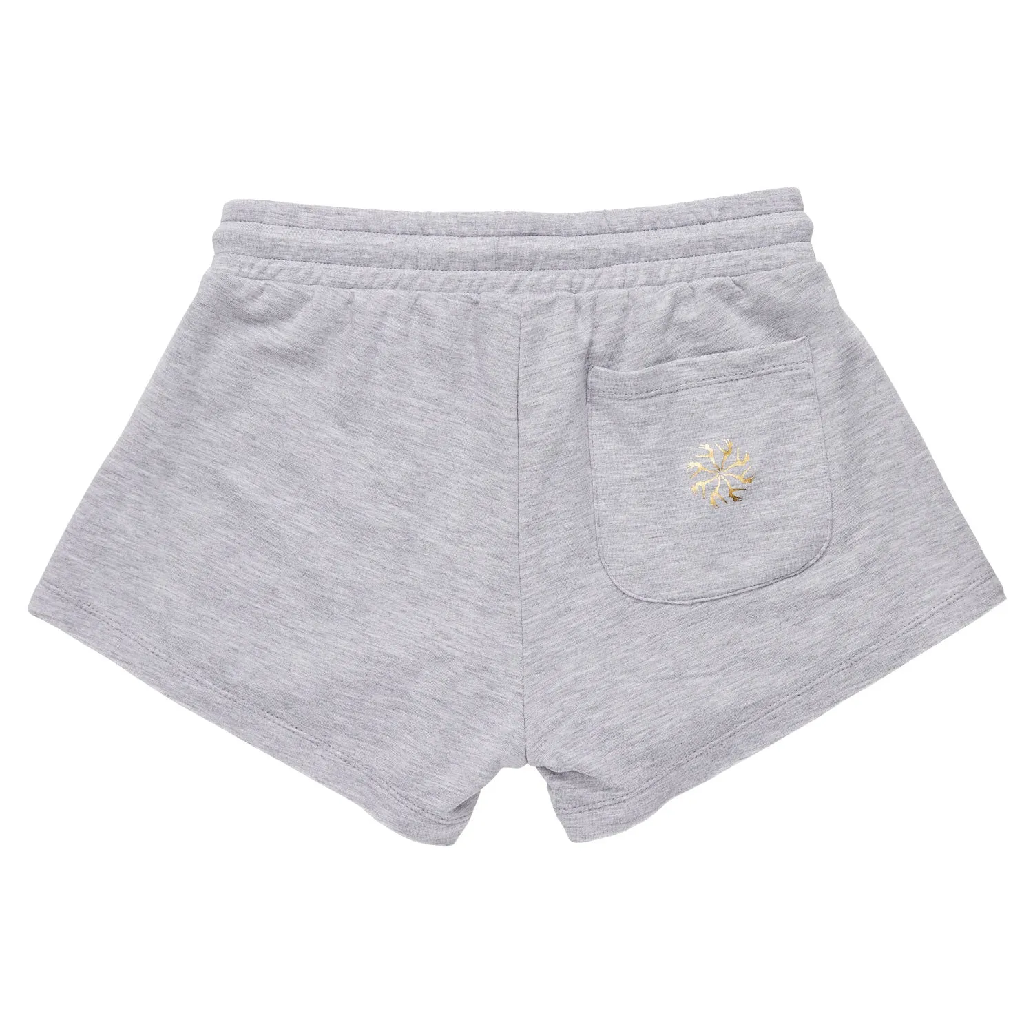 2-Pack Track Shorts in Pink & Grey Marle