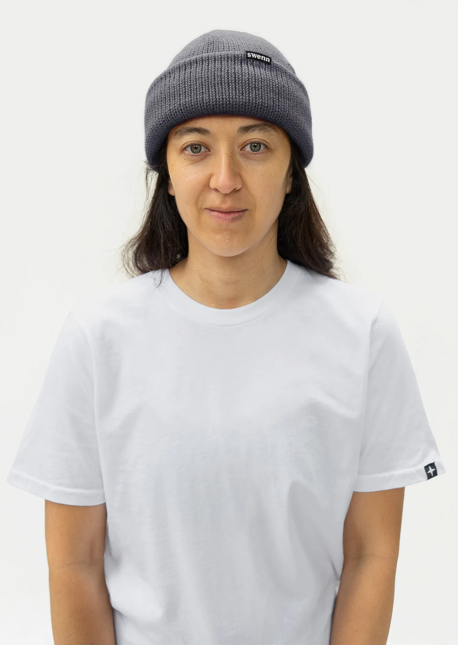 2 t-shirts blanc - kaki