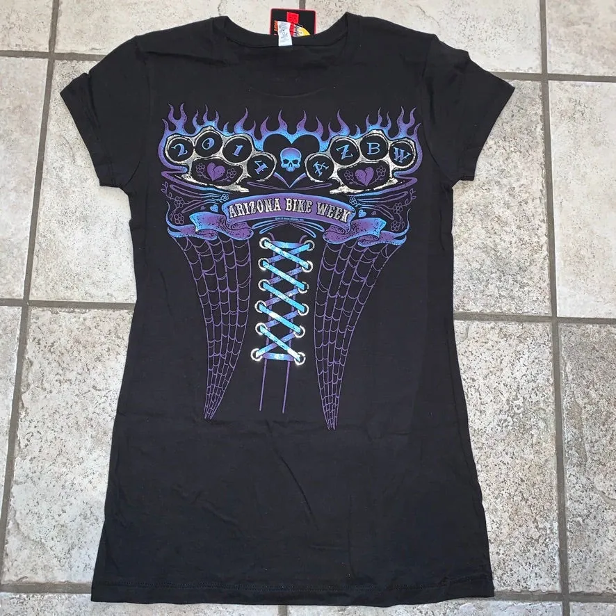 2014 Ladies Arizona Bike Week T-Shirt (3 colors to choose from)