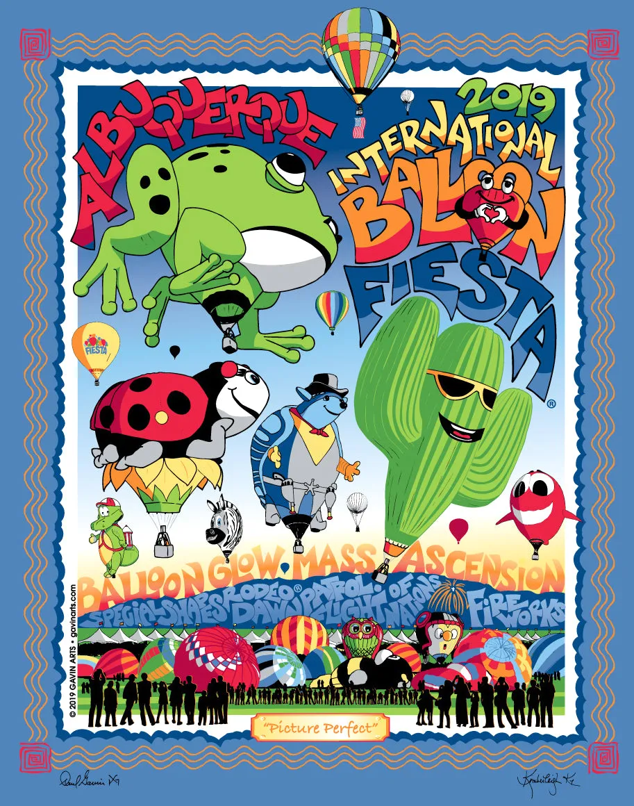 2019 Albuquerque International Balloon Fiesta T-shirt