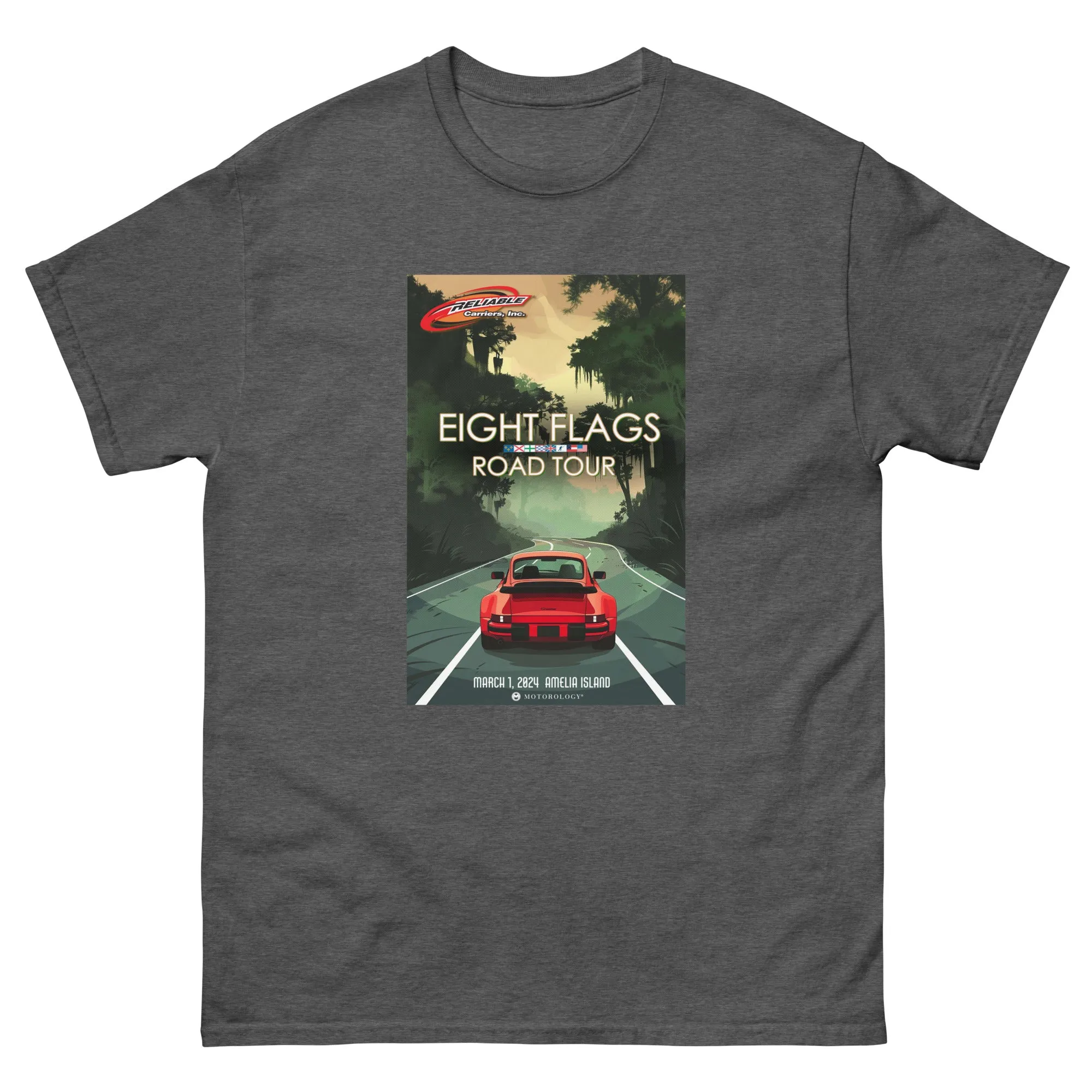 2024 Amelia Island 8 Flags Tour t-shirt