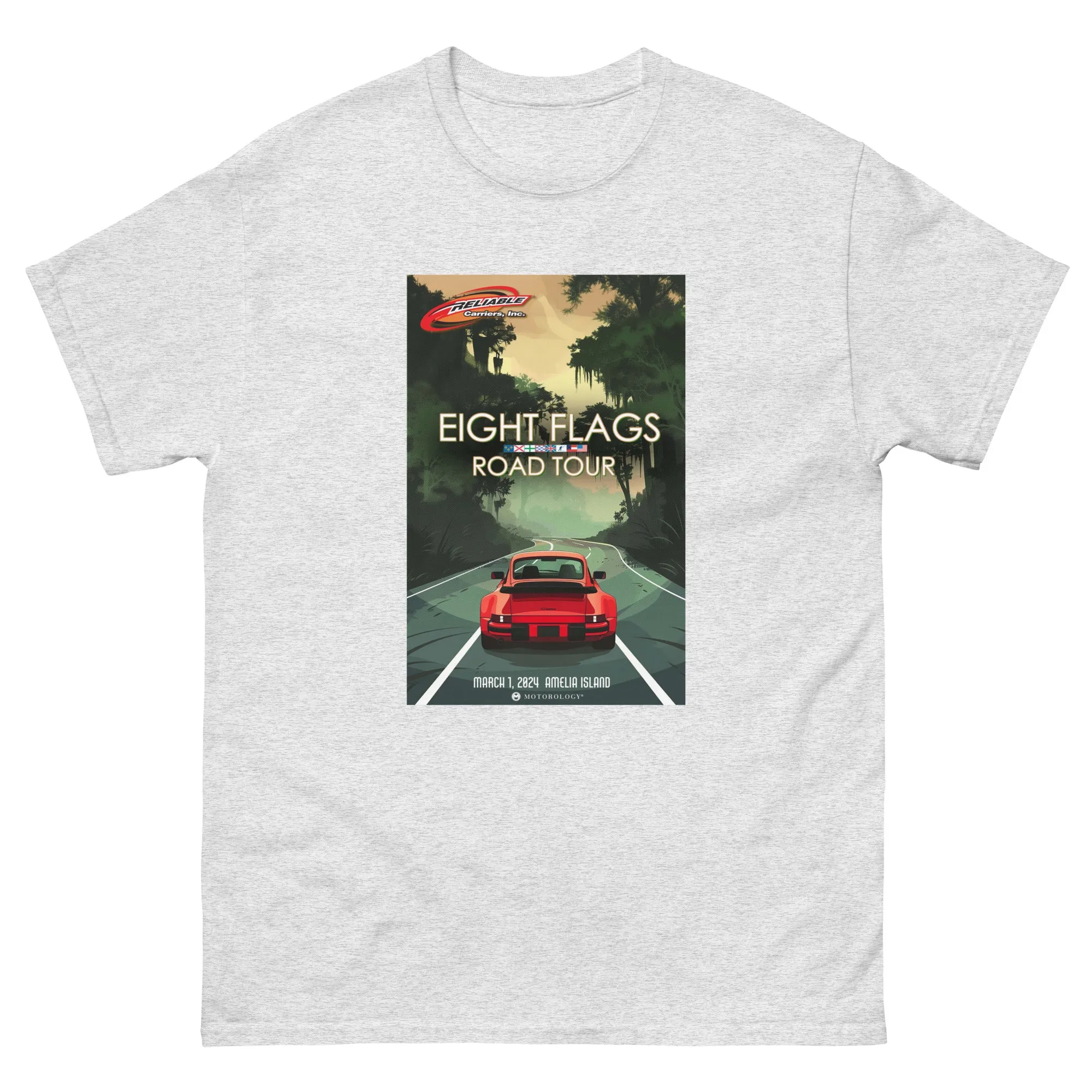 2024 Amelia Island 8 Flags Tour t-shirt