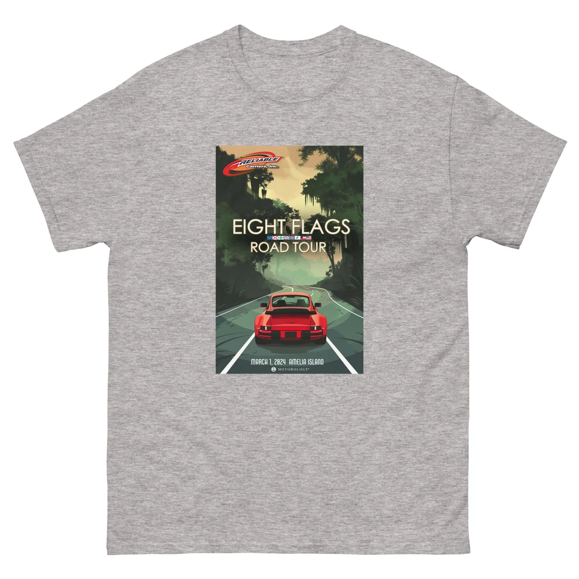 2024 Amelia Island 8 Flags Tour t-shirt