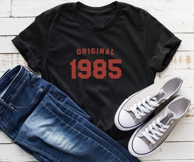 39th birthday T-shirt gift | Unisex Cotton T-Shirts | 1985 T-shirt