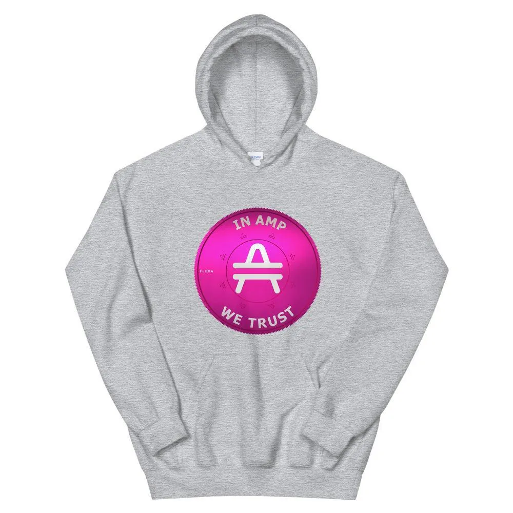3D "IN AMP WE TRUST" AMP Token Hoodie