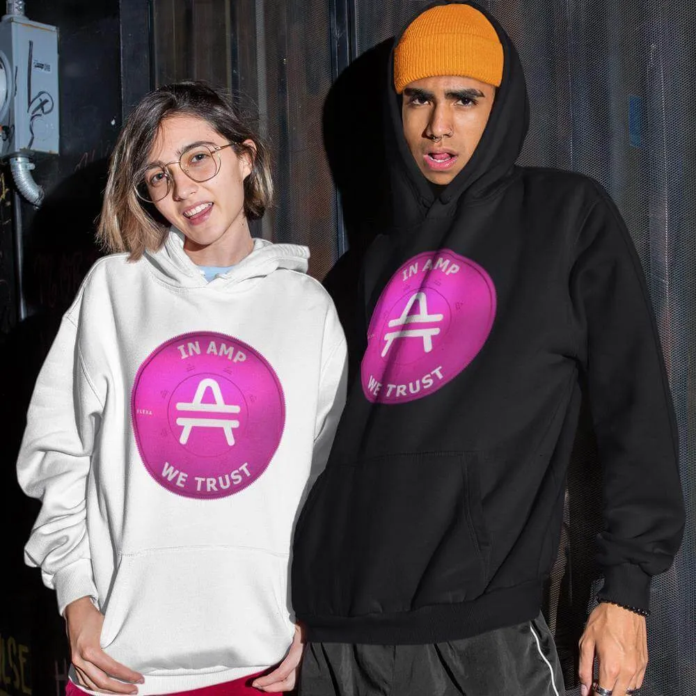 3D "IN AMP WE TRUST" AMP Token Hoodie