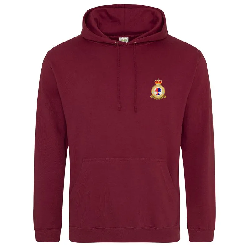 610 Squadron Hoodie Burgundy (Special Order - 3 Week Delivery)