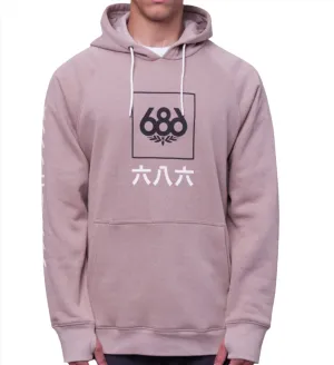 686 Script Knockout hoodie - Dusty Mauve