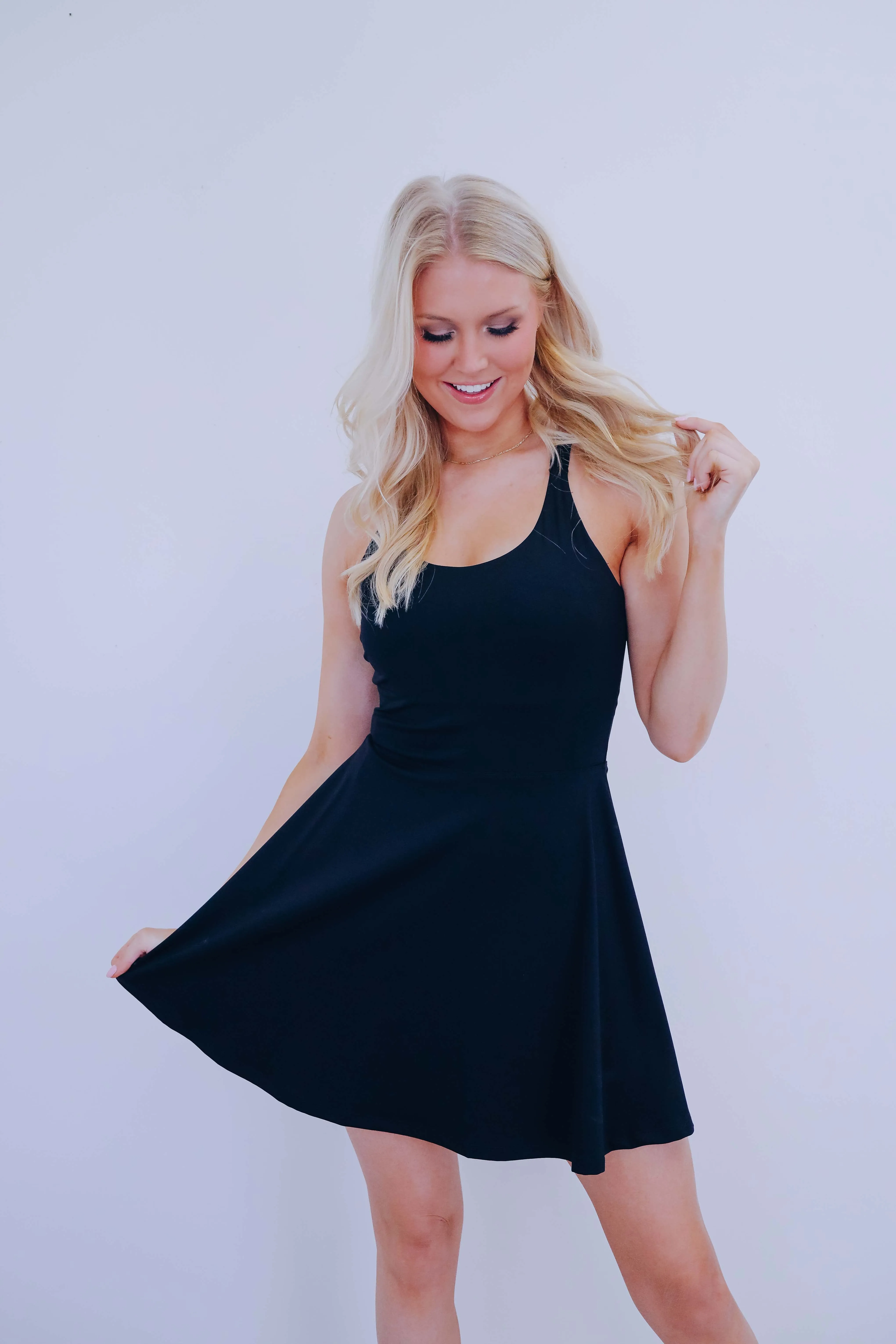 Addison Active Cross Back Dress - 2 Colors
