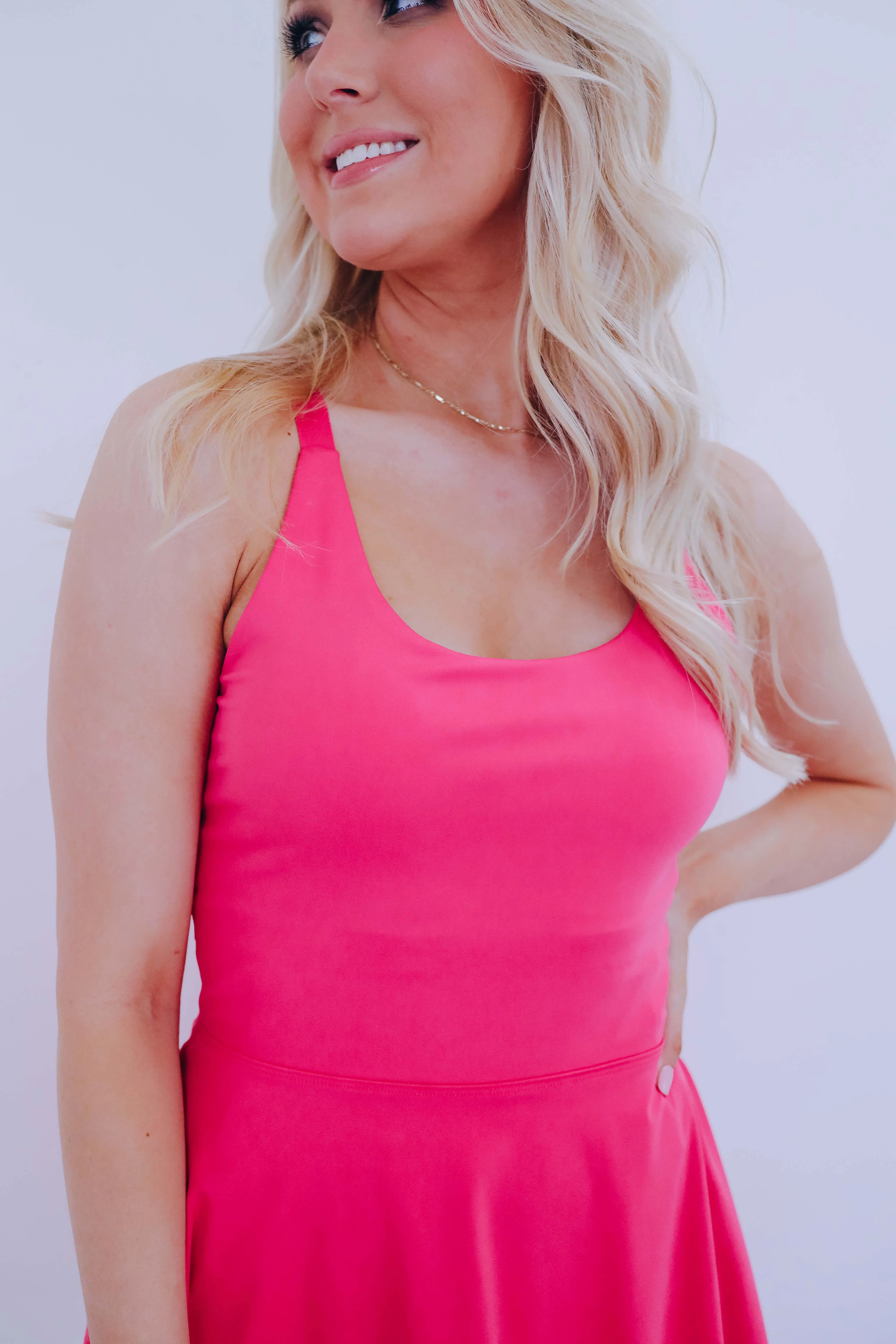 Addison Active Cross Back Dress - 2 Colors