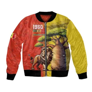 Afro Senegal Independence Day Bomber Jacket 65th Anniversary - Kente Pattern LT15