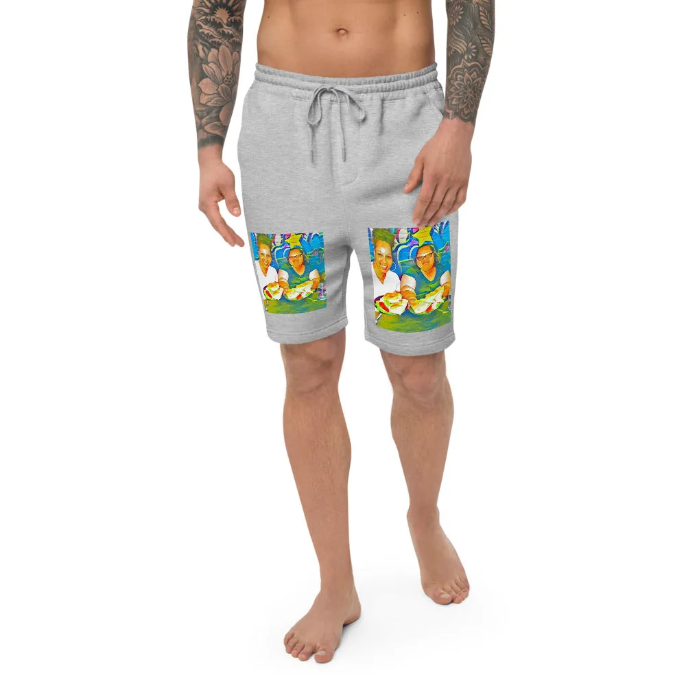 Airfros And Babyhairs Blue Mukbang Shorts