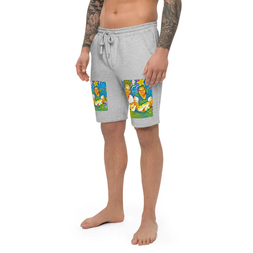 Airfros And Babyhairs Blue Mukbang Shorts