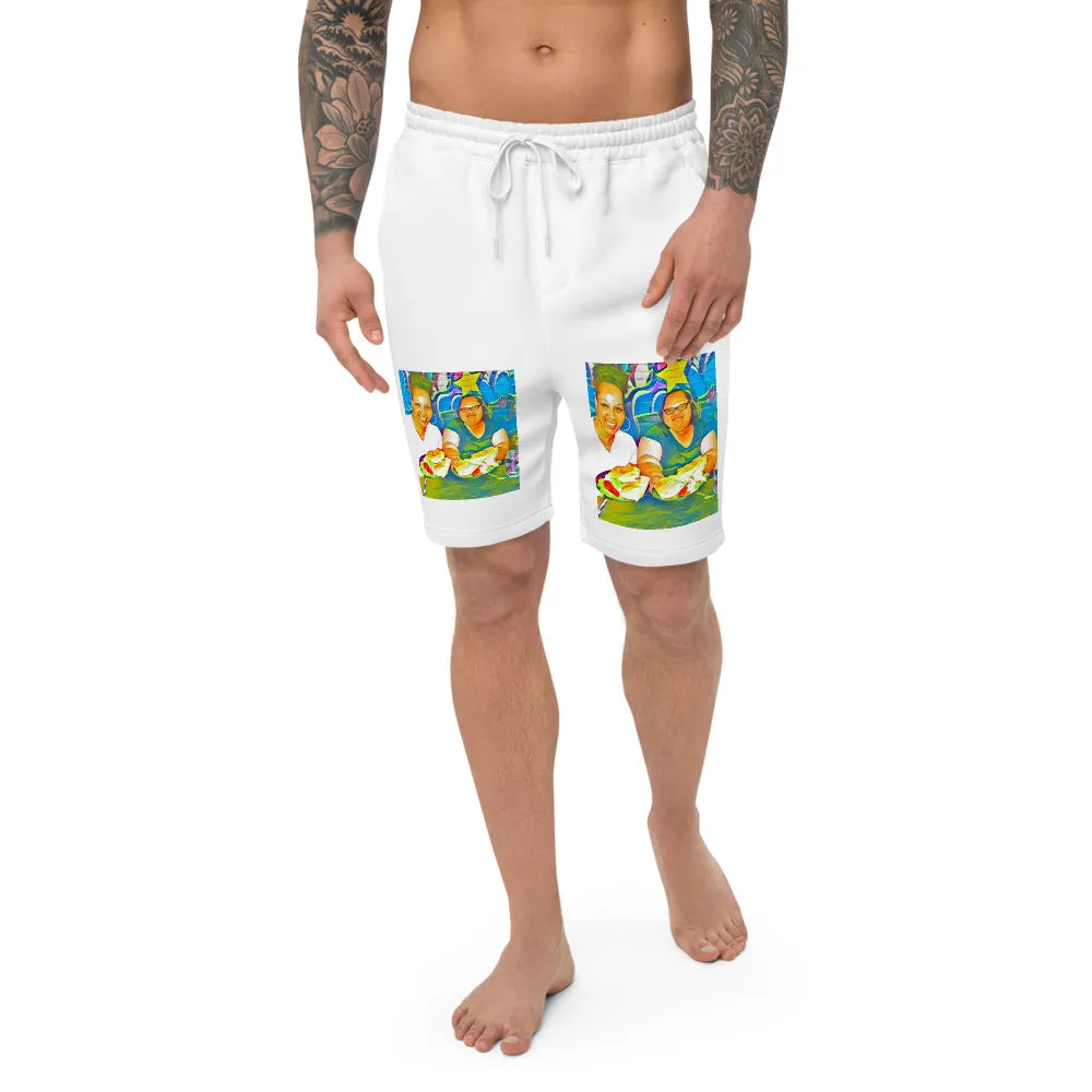 Airfros And Babyhairs Blue Mukbang Shorts