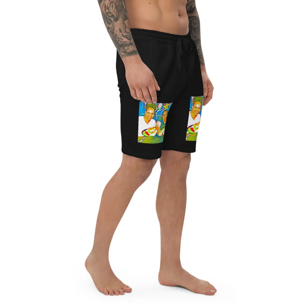 Airfros And Babyhairs Blue Mukbang Shorts