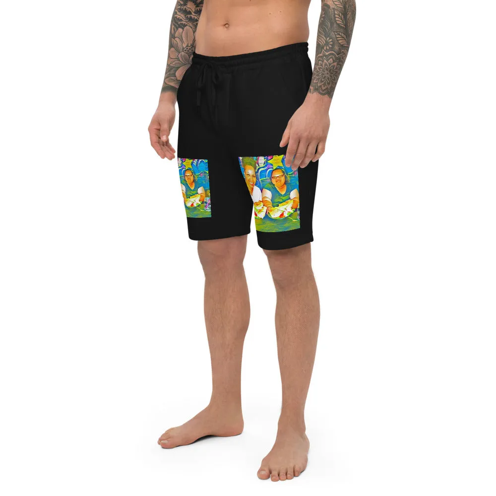Airfros And Babyhairs Blue Mukbang Shorts