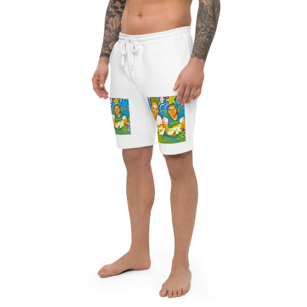 Airfros And Babyhairs Blue Mukbang Shorts