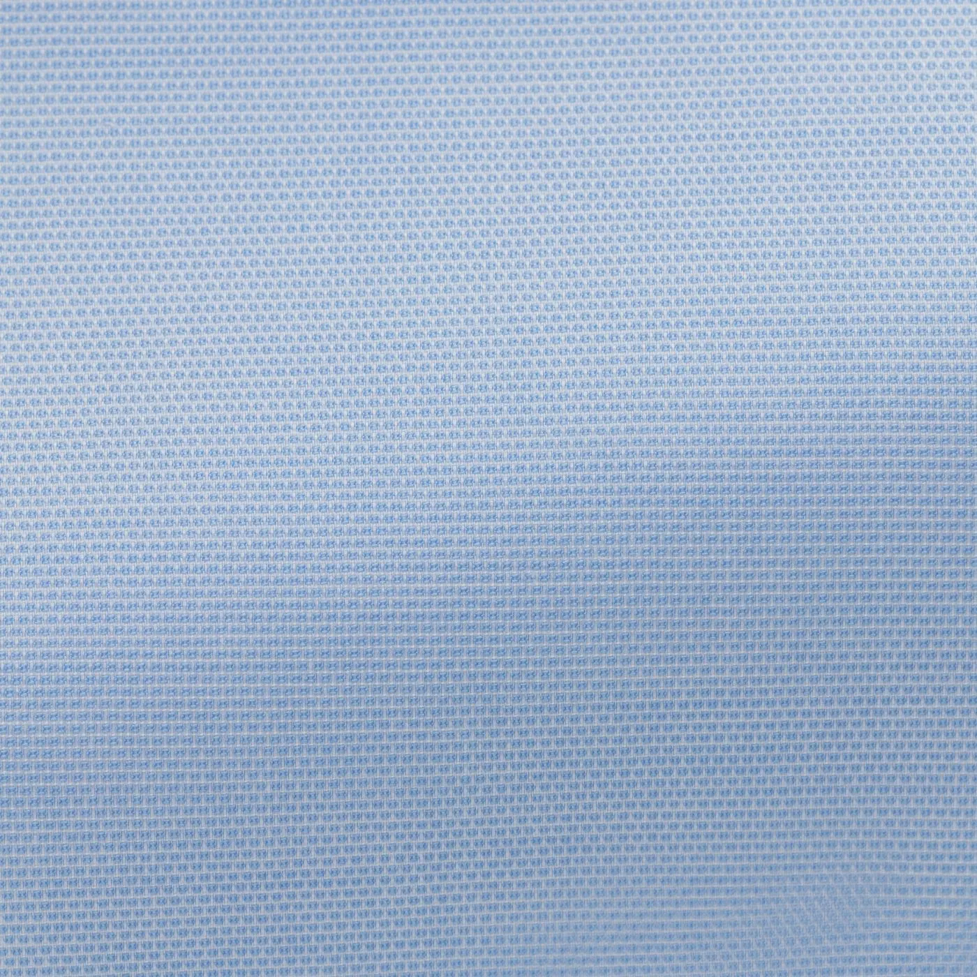 Albini Teal Blue Micro Design Dobby 365 Easy Care Fine Cotton