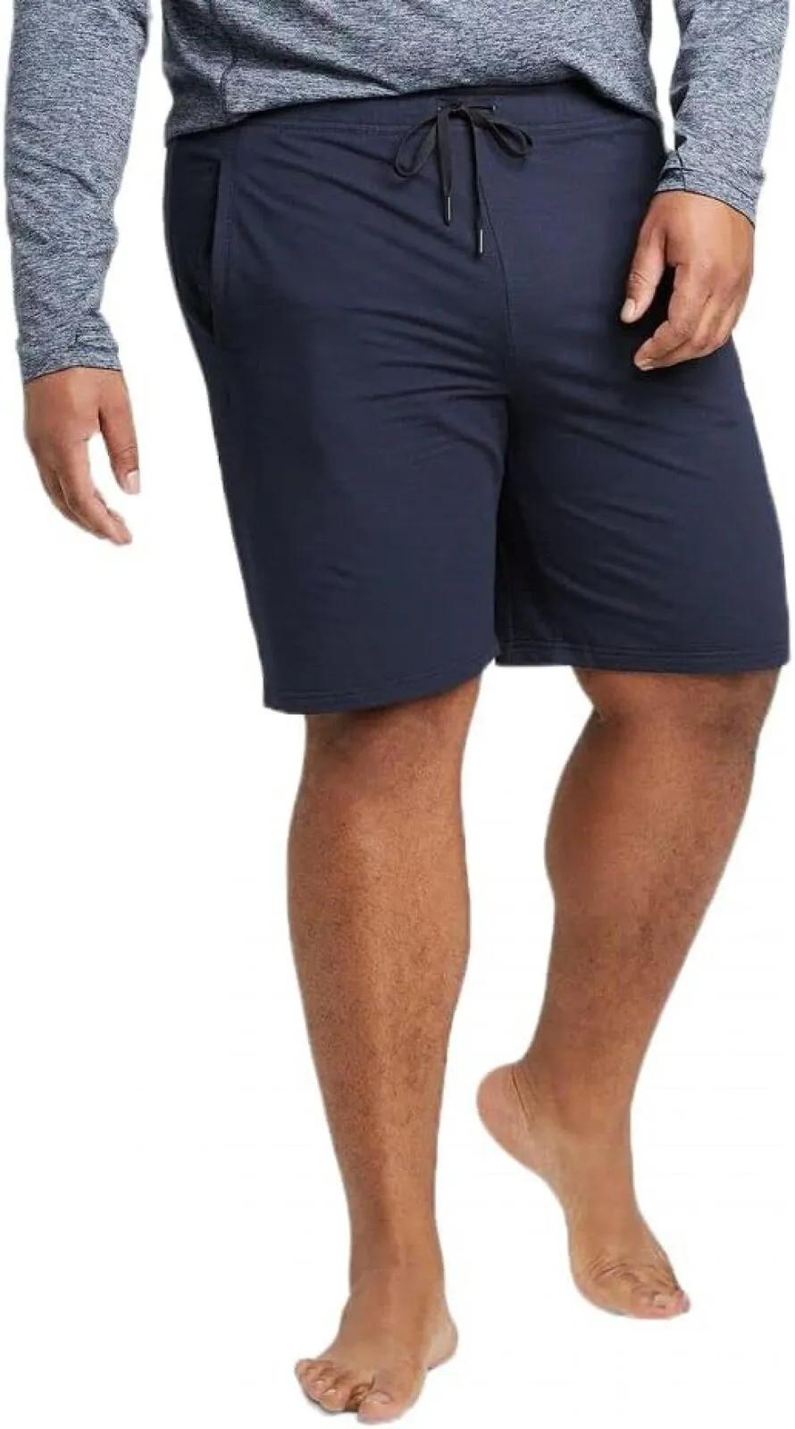 All In Motion Men's Soft Gym Shorts 9" 87226092 Navy Blue XL