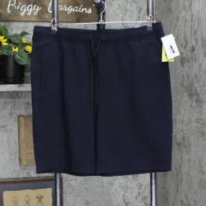 All In Motion Men's Soft Gym Shorts 9" 87226092 Navy Blue XL