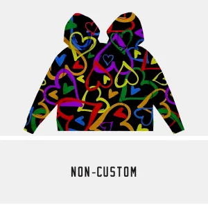 All Love - Couples Double Hooded Hoodie