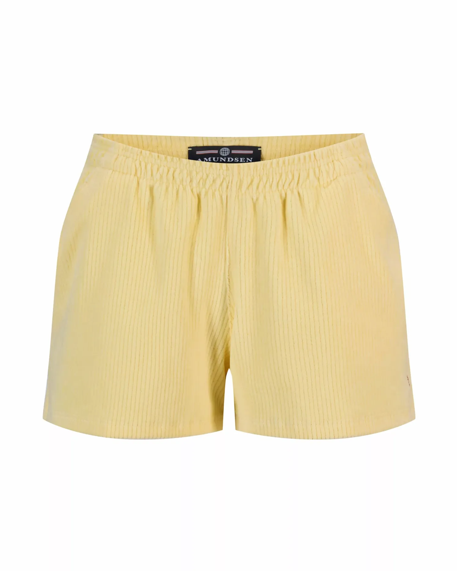 Amundsen Sports 4Incher Comfy Cord Shorts Womens Butter Cream