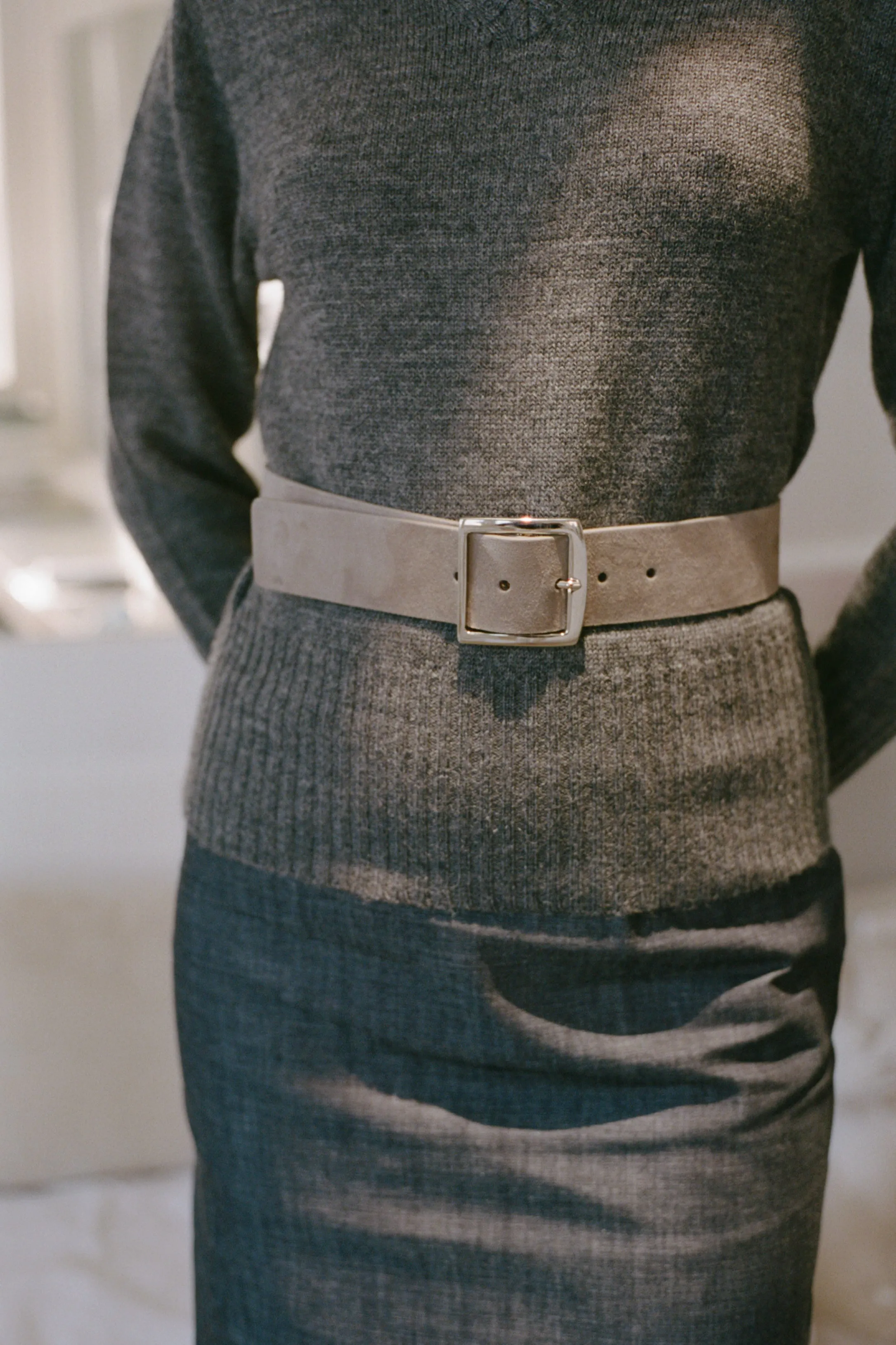 ANNORA SWEATER, FLINT