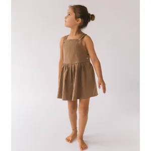 Anouk Pinafore - Chocolate