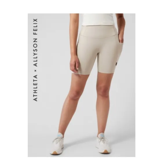 Athleta Biker Shorts x Allyson Felix