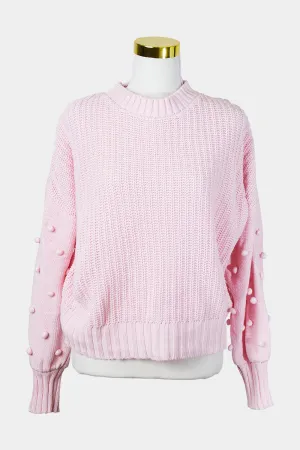 Atmos And Here Pink Knit Sweater