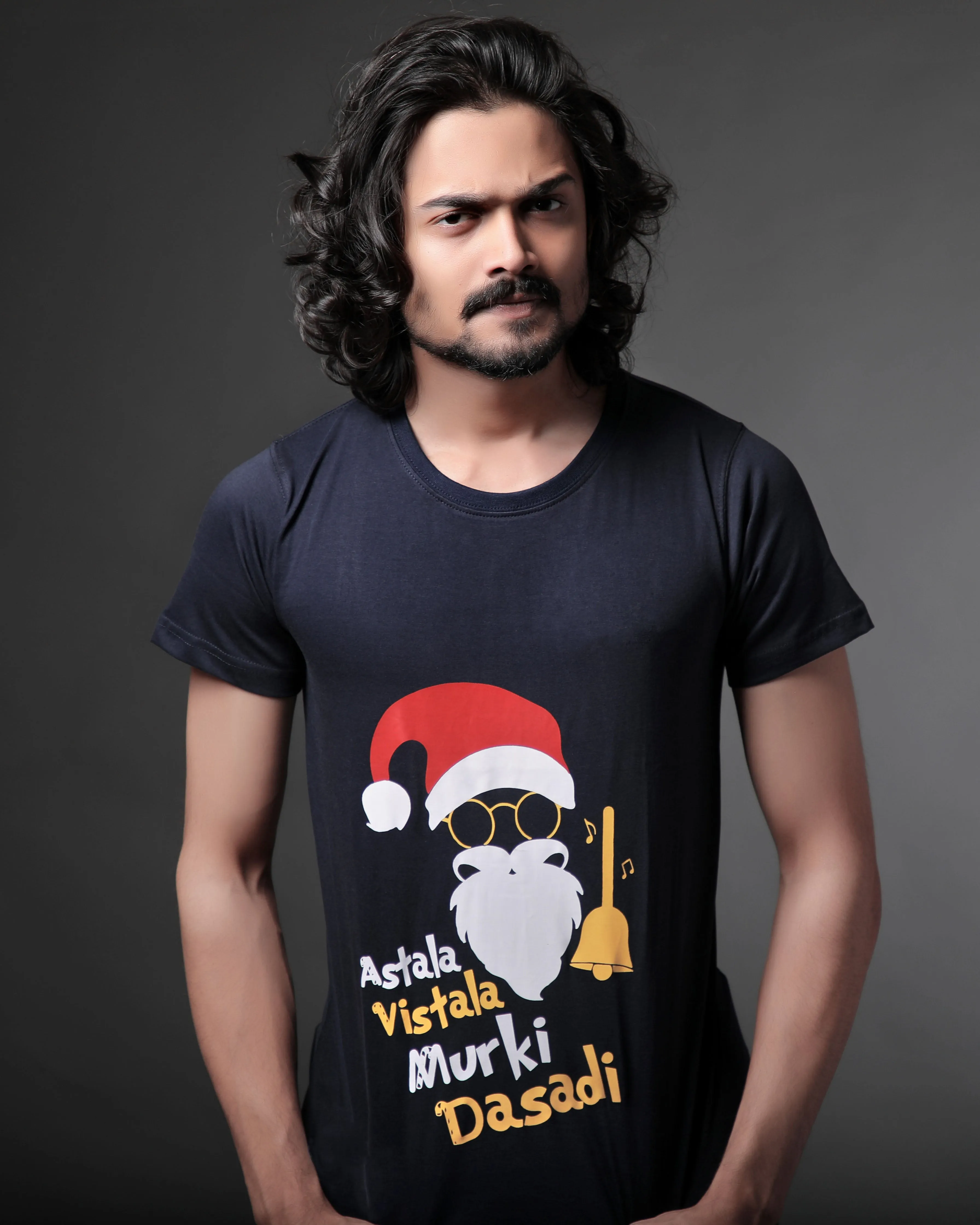BadAss Santa Edition_Navy Blue