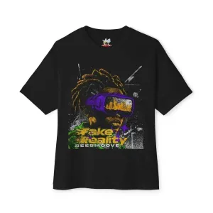 Beesmoove fake reality Oversized Boxy Tee
