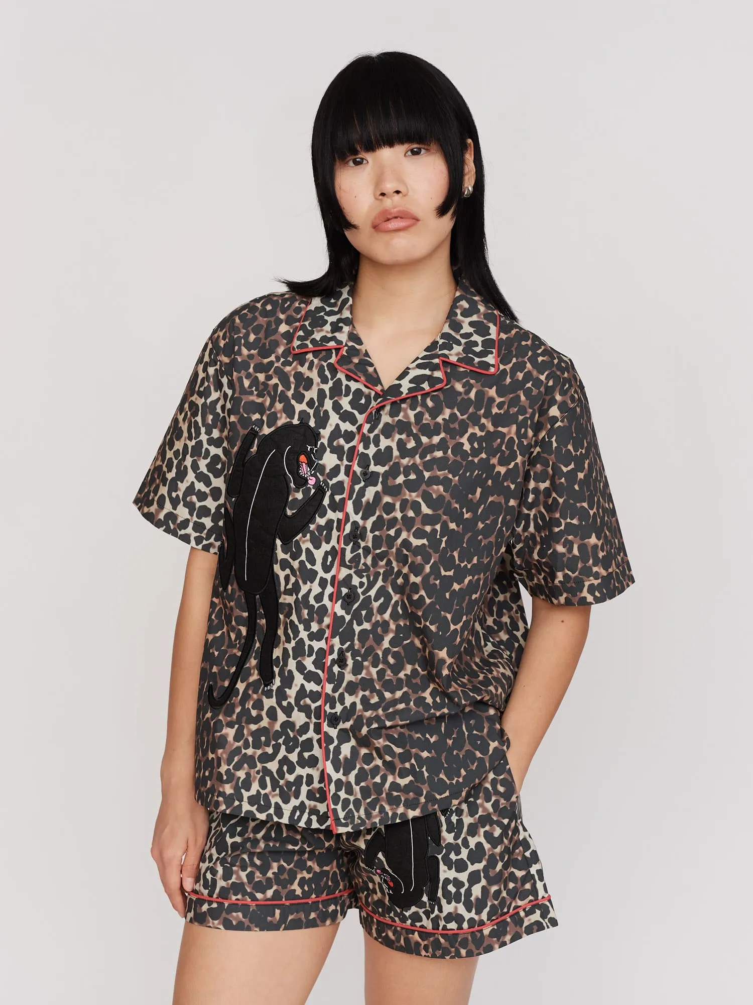 Big Cat Bowling Shirt