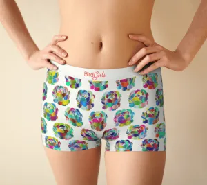 BirdGirls Floral Boy Shorts