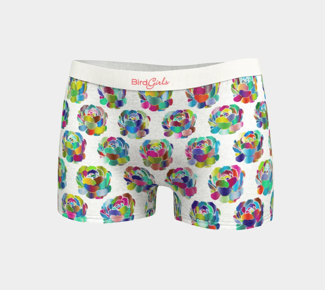 BirdGirls Floral Boy Shorts