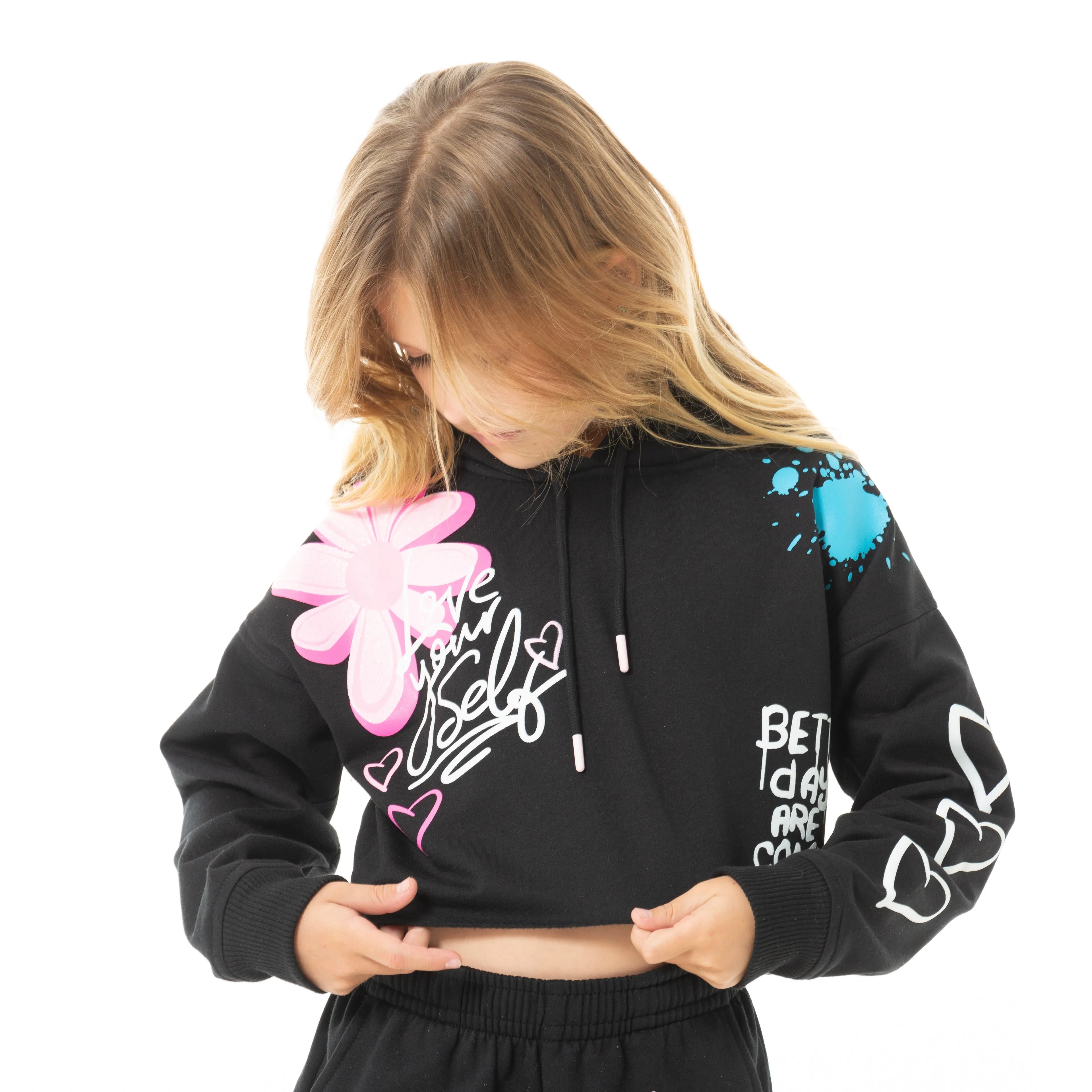 BLACK COMFY SET FOR GIRL