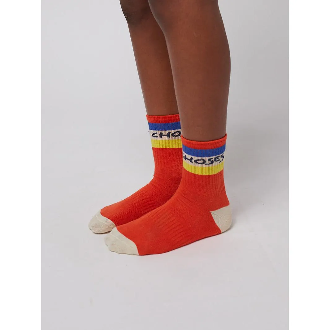 Bobo Choses - Colour block short socks