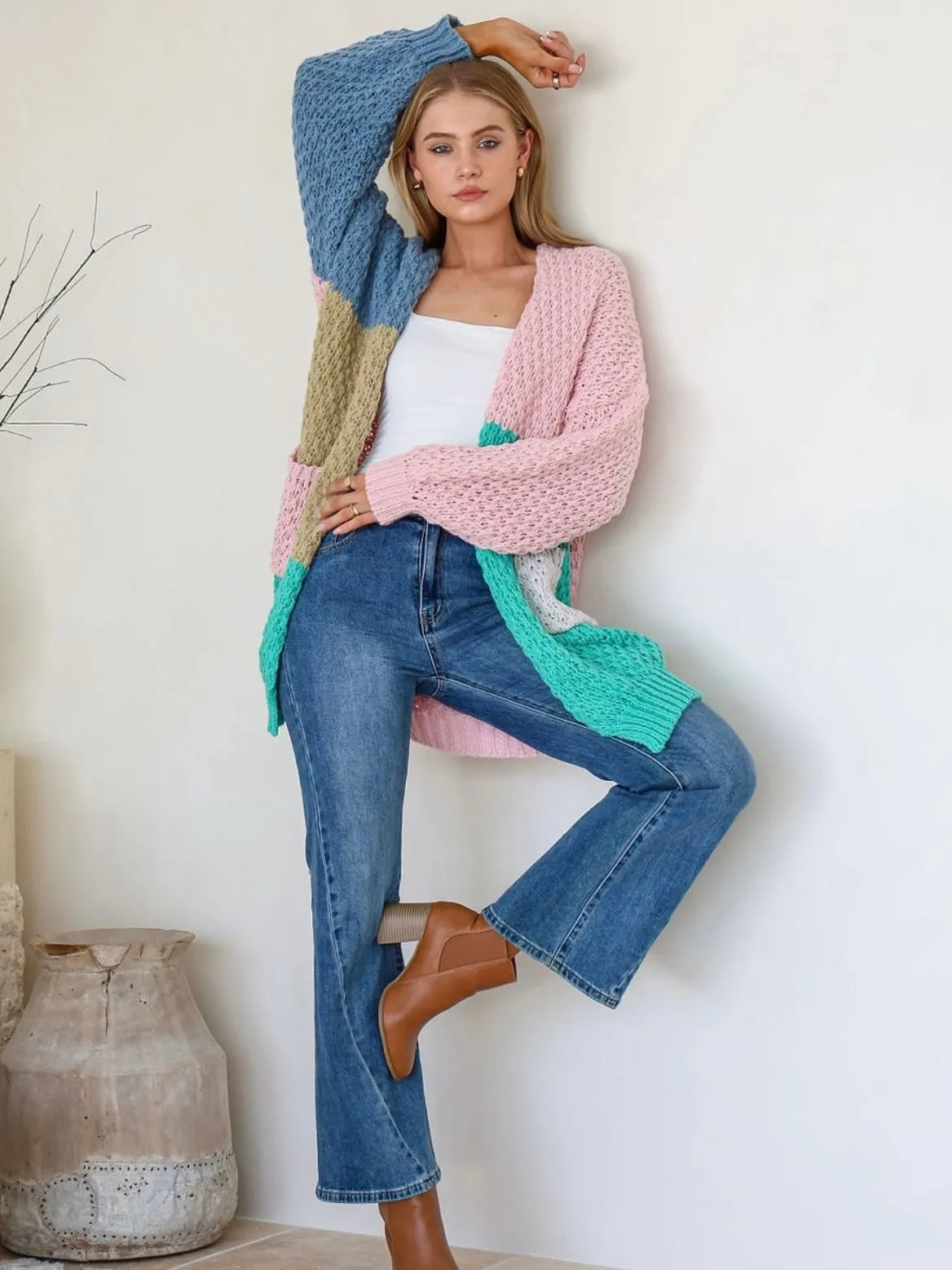 Boho Cardigan : Multi Gelato