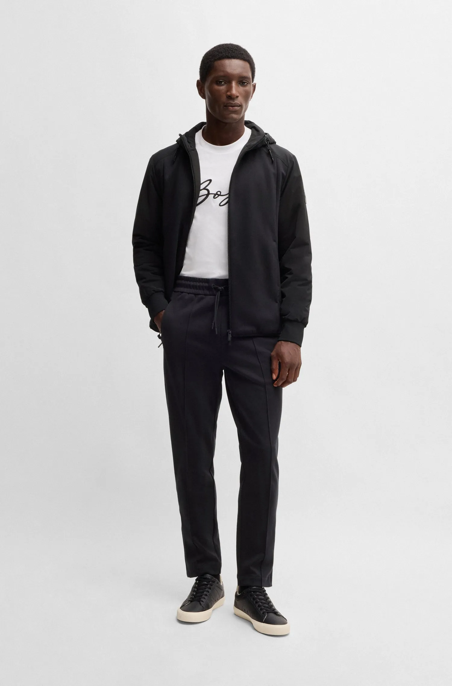 BOSS Hoodies Regular Fit in Cotton Mix - P-STEELE 224 10269627 01-50531963