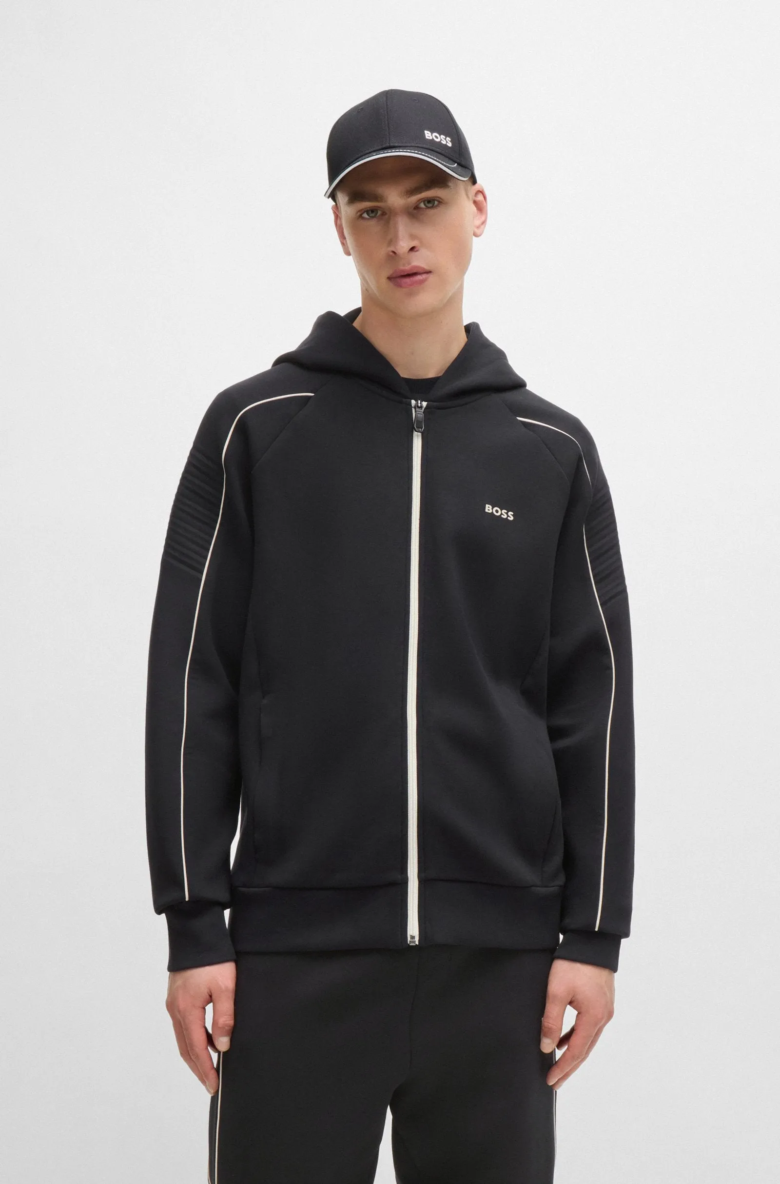 BOSS Hoodies Regular Fit in Cotton Mix - SAGGY 1 10256713 01-50518197