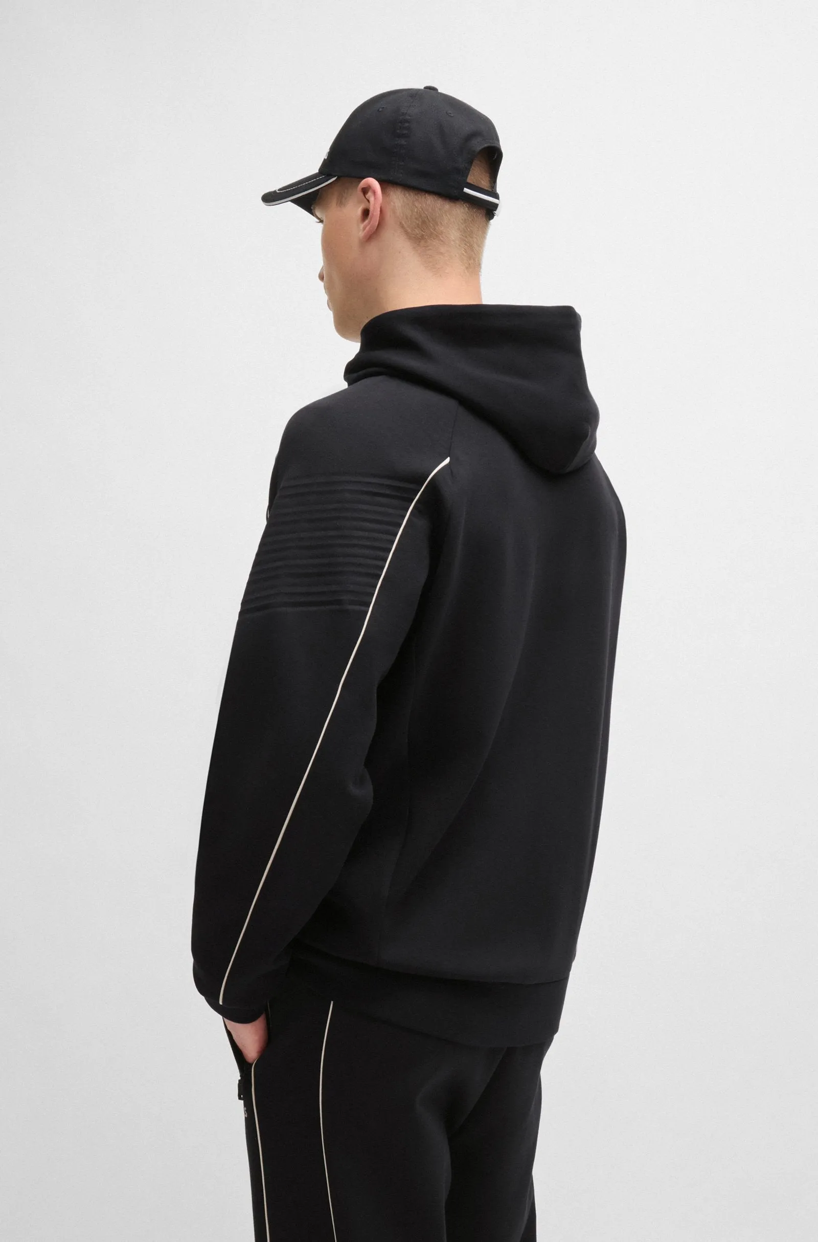 BOSS Hoodies Regular Fit in Cotton Mix - SAGGY 1 10256713 01-50518197