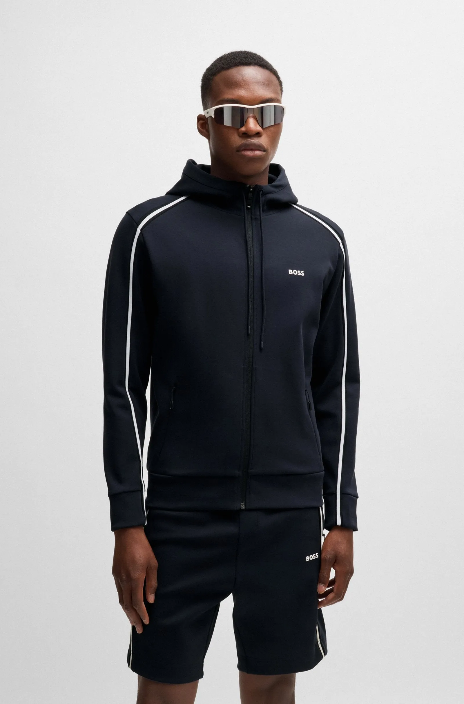 BOSS Hoodies Regular Fit in Cotton Mix - SAGGY 1 10263369 01-50523912