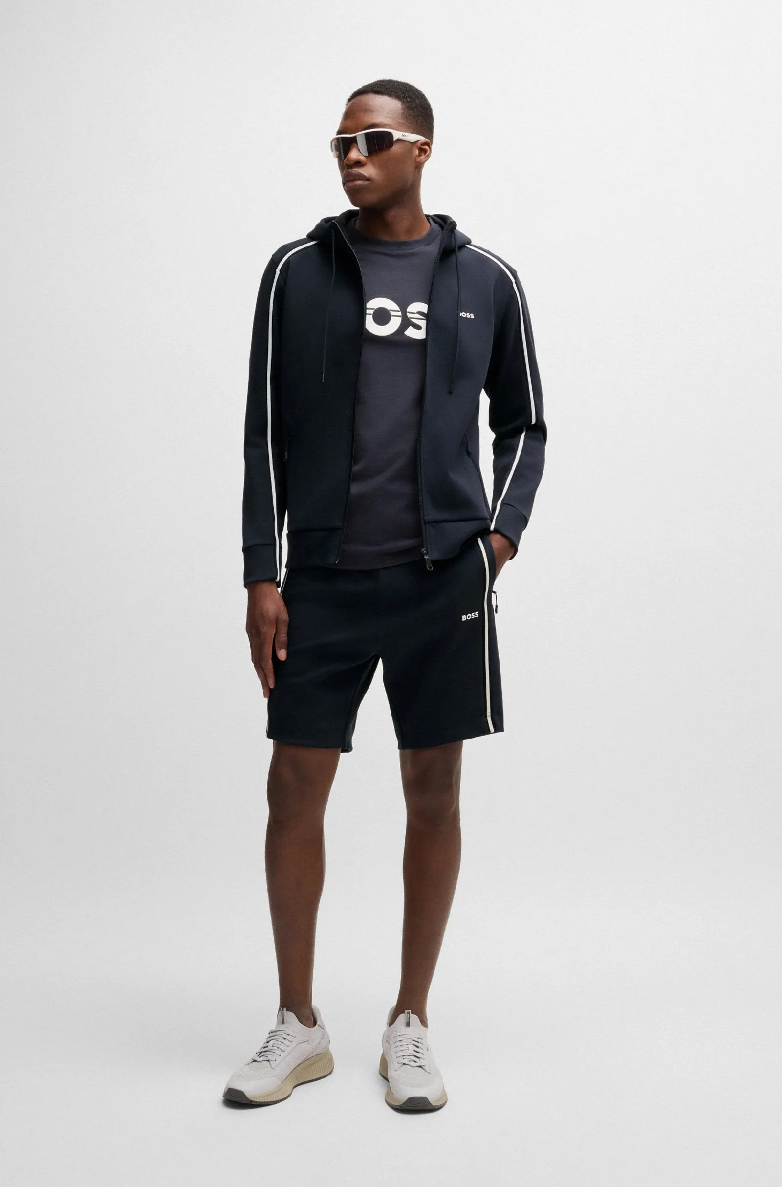 BOSS Hoodies Regular Fit in Cotton Mix - SAGGY 1 10263369 01-50523912