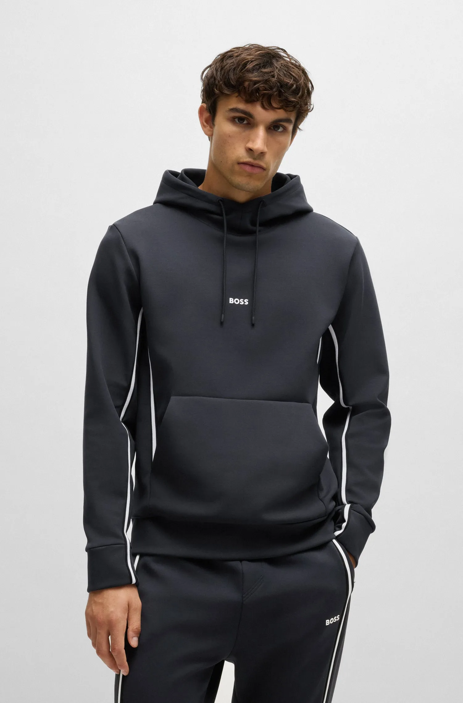 BOSS Hoodies Regular Fit in Cotton Mix - SOODY 1 10263369 01-50523905