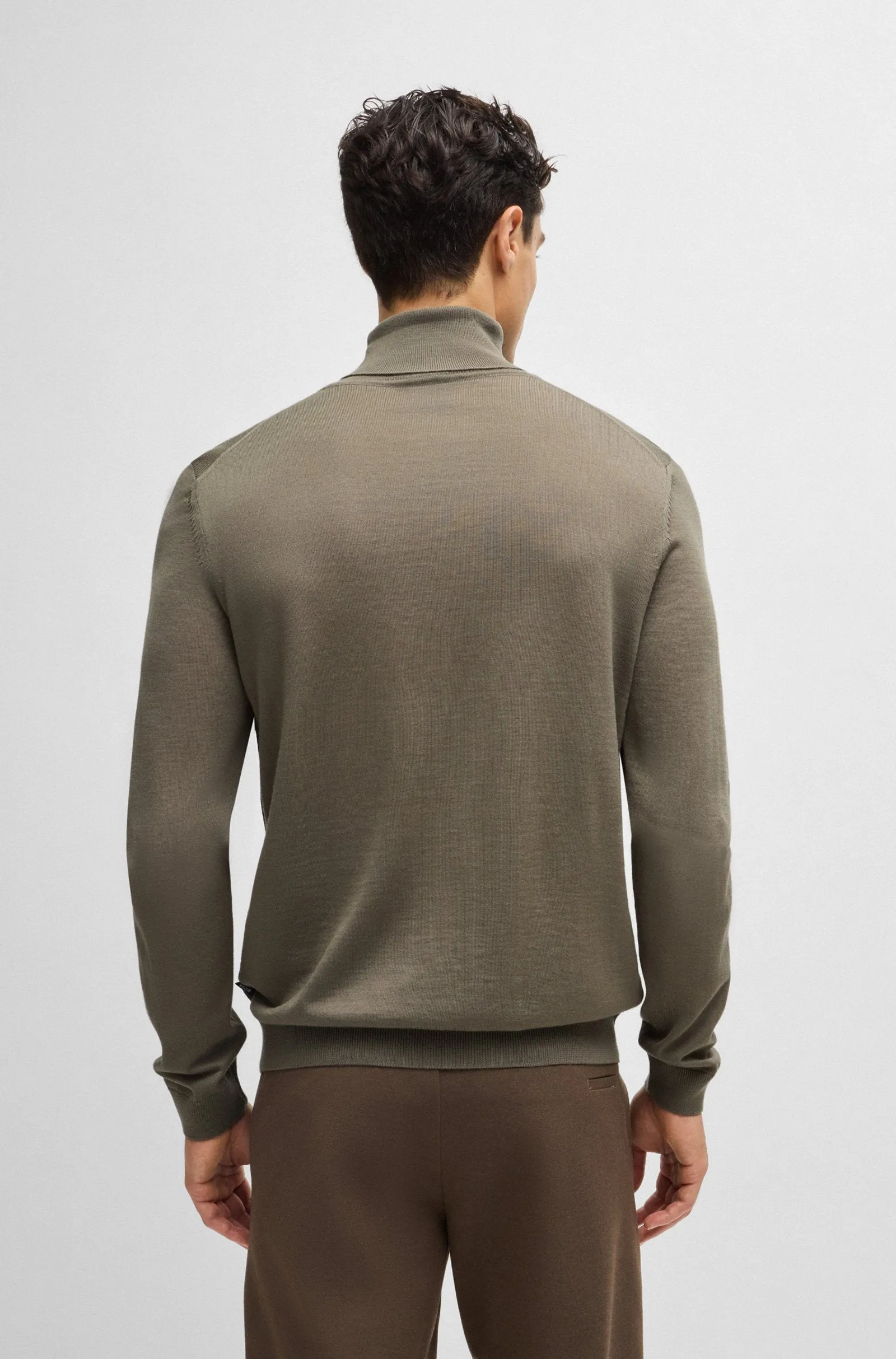 BOSS Sweaters  in Wool - MUSSO-P 10241489 01-50468262