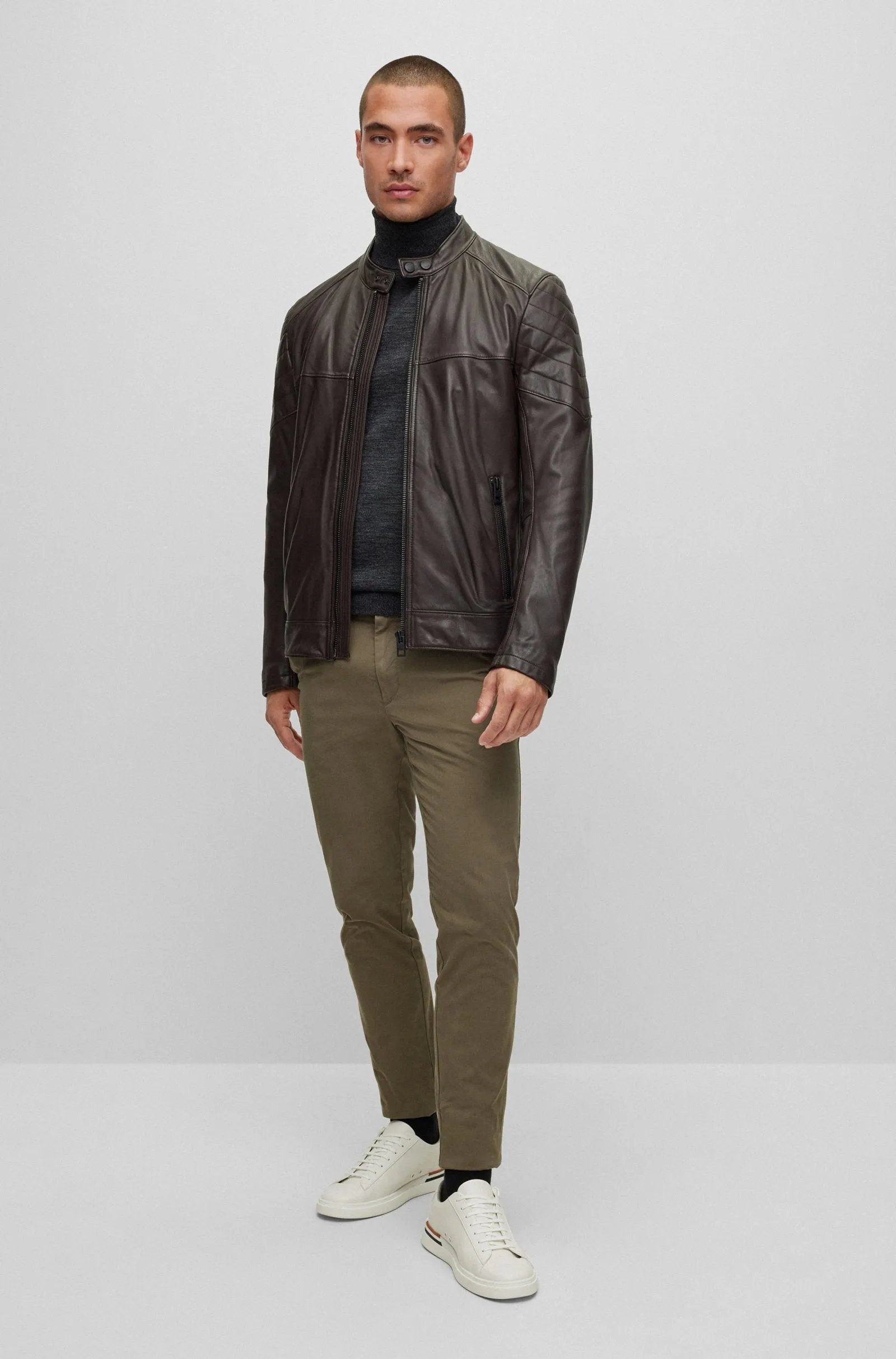 BOSS Sweaters  in Wool - MUSSO-P 10241489 01-50468262