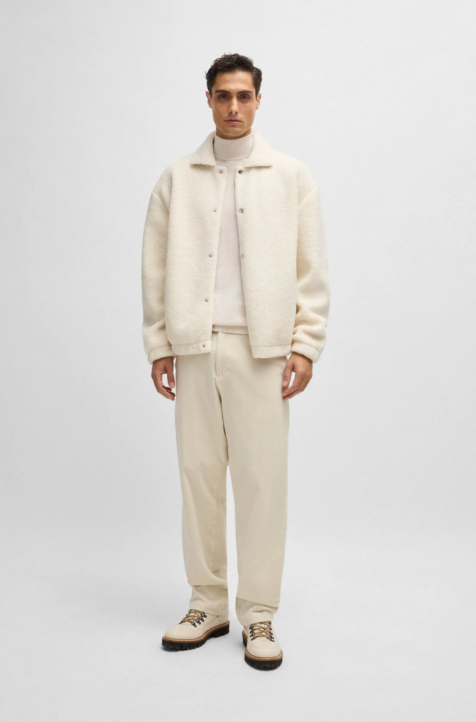 BOSS Sweaters  in Wool - MUSSO-P 10241489 01-50468262